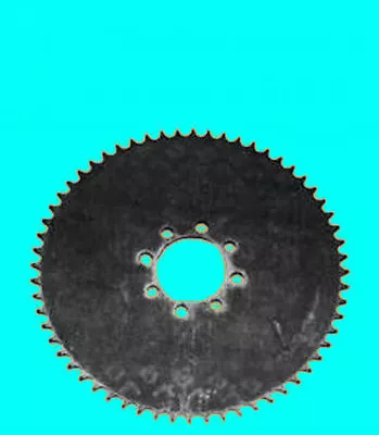 Universal 60 Tooth Steel Plate Sprocket 41 Chain 10  OD 2-1/8  ID (8249) • $35.99