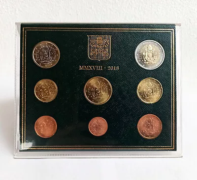 Vatican Coins Set 2018 Euro Coins Pope Francis Official Mint Pack 04202 • $149.99
