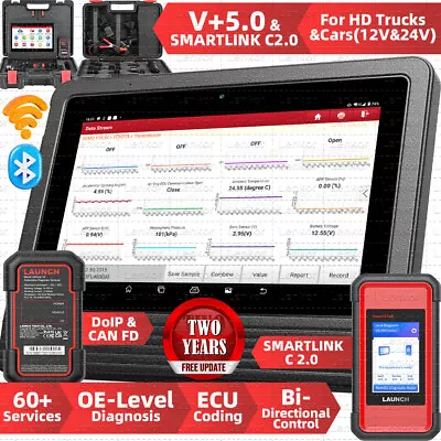 LAUNCH X431 PRO3 V+ HDIII HD3 Heavy Duty Truck OBD Diagnostic Scanner Tool 2024 • $1449