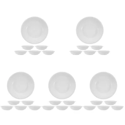  30 Pcs Dip Bowl Melamine Sauce Bowls Condiment Wasabi Dish Small Plate • £16.35