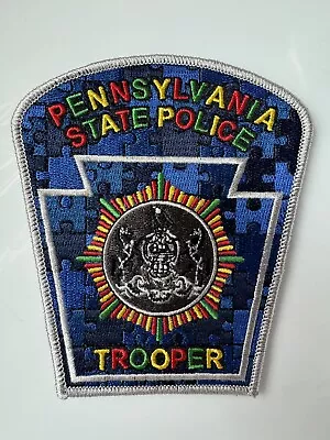 Pennsylvania State Police Patch PSP Autism Awareness • $27.99