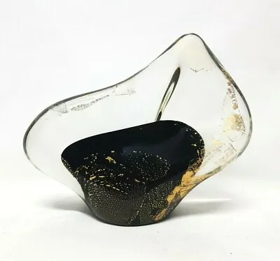 Randy Strong Dichroic Flame 6  Art Glass Sculpture • $225