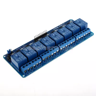 12V 8Channel Relay Module With Optocoupler For Arduino UNO 2560 1280 ARM PIC AVR • $4.99