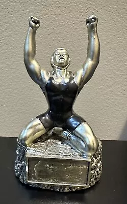 Wrestling Wrestler Trophy Medal High School College Award Statue Display • $22.50