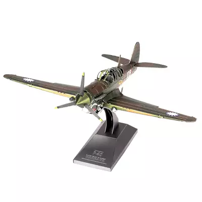 P-40 Warhawk Plane COLOR MMS213 Metal Earth 3D Model Kit • $12.95