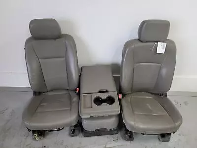 2017-2022 Ford F250sd/f350sd Front Seat Set With Console; Split Bench; 17 18 19 • $1255