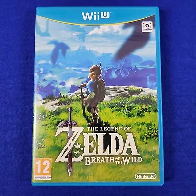$65.99 • Buy Wii U ZELDA BREATH Of The WILD The Legend Of Zelda Game Nintendo PAL Version