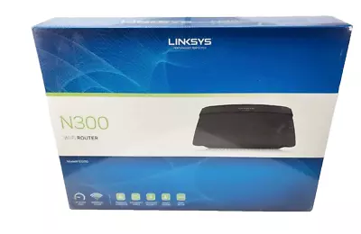 Linksys N300 WiFi Router Model E1200 Wireless Technology NEW SEALED FREE • $19.95
