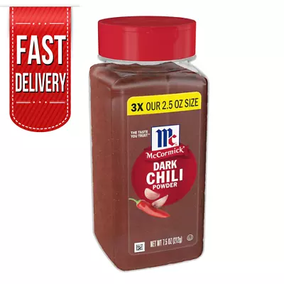 McCormick Dark Chili Powder 7.5 Oz. • $6.85