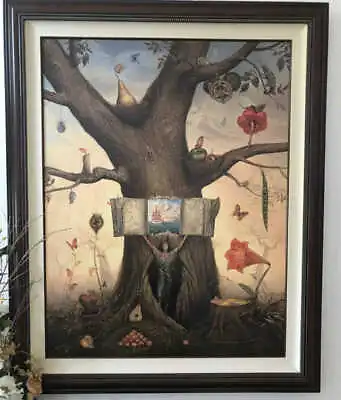  Genealogy Tree  By Vladimir Kush - Framed 49  X 60  • $9500