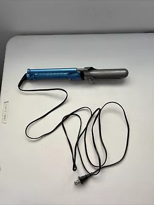 BabylissPRO Nano Titanium Marcel Curling Iron 1 1/4  32mm Blue Good Used Cond • $22