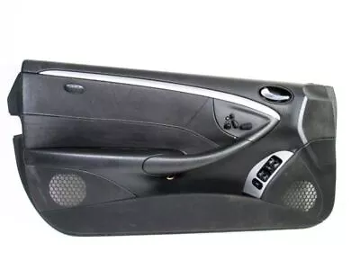 03-09 Mercedes W209 CLK55 AMG Front Left Door Trim Panel Leather Black COUPE • $191.95