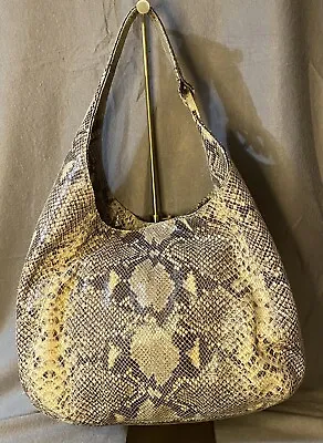 Michael Kors Python Hobo Bag - Large Preloved • $75