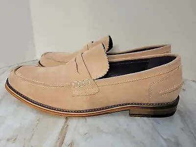 Vintage Foundry Mens Pink Leather  Loafers Size 10.5  • $38.99