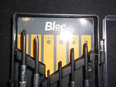 Precision Micro Screwdriver Set 6 Piece In Case UK Seller • £2.98