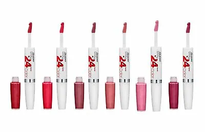 Maybelline Super Stay 24 Color Liquid Lip Balm/Topcoat (0.77Oz-0.63Oz) YOU PICK! • $19.99