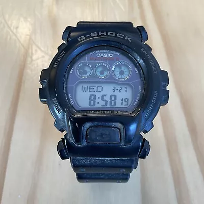 Casio G Shock Solar Digital Men’s Watch - GW-6900 - 50mm Black Resin Case A2 • $39.96