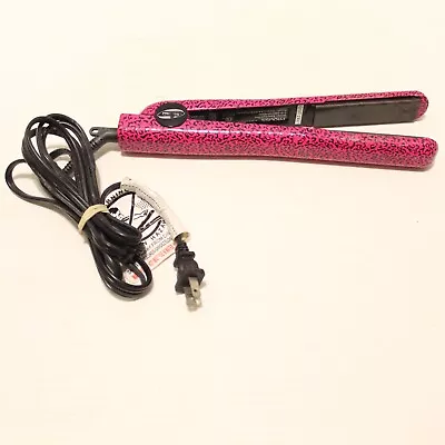 Proliss Spectrum Pro Hair Straightener Flat Iron Pink Leopard Ceramic 1  • $29.99