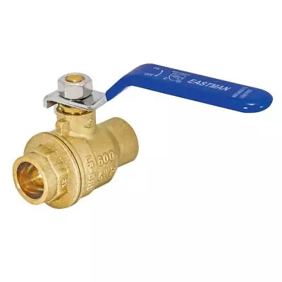 1/2 Inch Sweat Heavy Duty Full Port Ball Valve Brass Plumbing Fitting 20061LF • $19.83