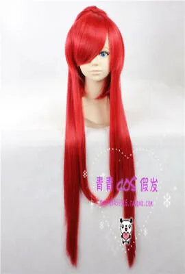 Tengen Toppa Gurren Lagann Anime Littner Yoko Long Hair Wig Hairpiece Cosplay • $25.92