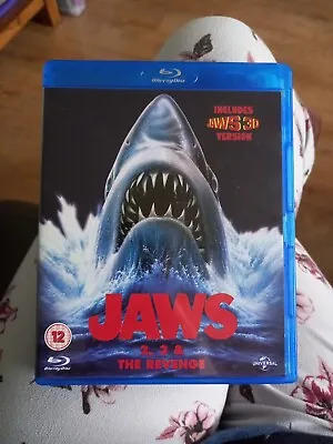 Jaws Box Set (Jaws 2 Jaws 3 & Jaws: The Revenge) [Blu-ray] [1978] • £21.99