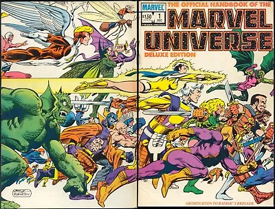 Official Handbook Of The Marvel Universe Deluxe Ed. 1707pgs On CD-ROM • $30