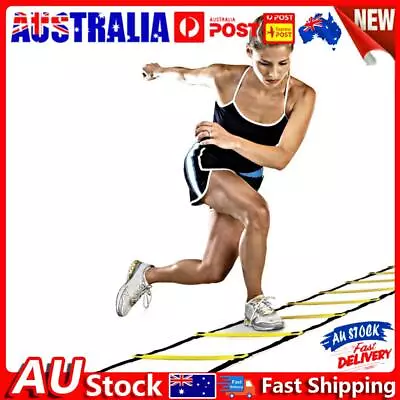 Durable 5 Rung 10 Feet 2.7m Agility Ladder For Soccer Speed Training  • $10.37