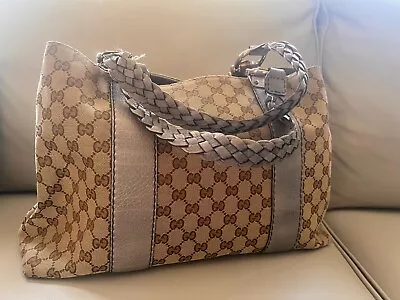 Vintage Gucci Tote Bag Handbag GG • $399.99