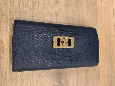 Michael Kors Pebbledleather Karson Continental Flap Wallet • $125