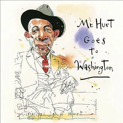 Mississippi John Hurt : Mr. Hurt Goes To Washington CD Album Digipak 2 Discs • £27.57