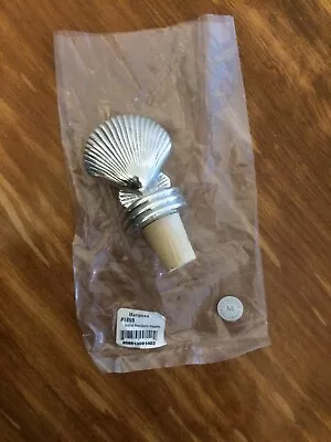 Mariposa Scallop Shell Bottle Stopper New • $17.50