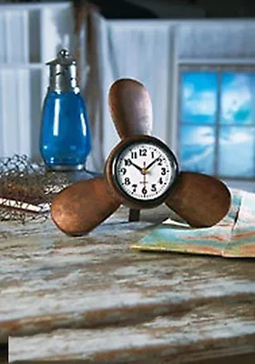 Propeller Clock Why Loose Time On The Sea This Great Propellar Clock • $67.43