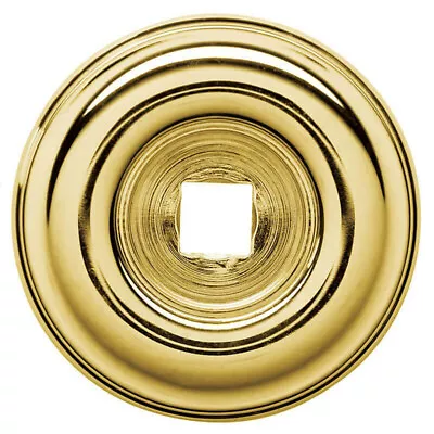 Baldwin 4902-030 1.5  Cabinet Knob Backplate In Polished Brass • $7.99