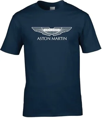£12.49 • Buy Aston Martin Car Logo Premium Cotton T-shirt