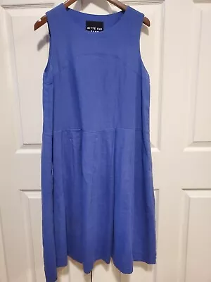 Bitte Kai Rand 1981 Linen Dress Purple Size Large • $30.95