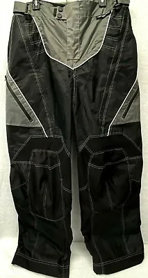  XELEMENT Advanced Motorcycle Gear Pants Size 40 Black/Gray Heat Resistant • $57.99