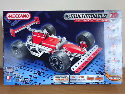 MECCANO Multimodels Motorized Set 20 Models 6023648 New Sealed • £29.99