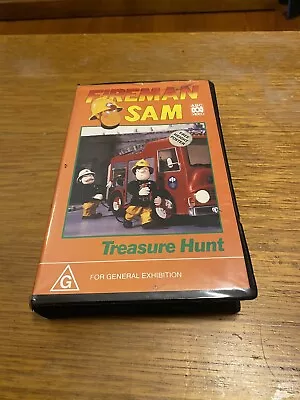 Fireman Sam Treasure Hunt VHS • $15