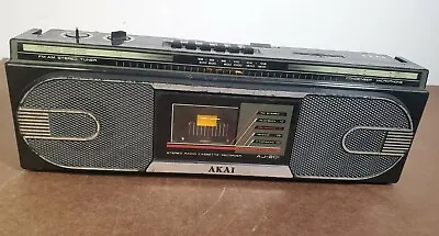 AKAI Model AJ-201 Stereo Radio Cassette Recorder Made In Japan Vintage • $26.87