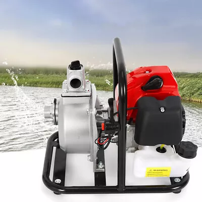 £100.03 • Buy 1.7HP Gas Power Semi-Trash WaterPump 43CC High Pressure Fire Fighting Trash Pump