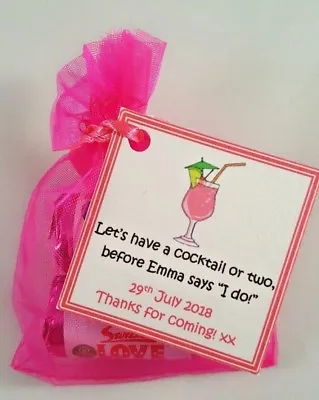 £1.49 • Buy Personalised Hen Do Favours, Hen Party, Hen Night - Sweet Bags Love Hearts Gifts
