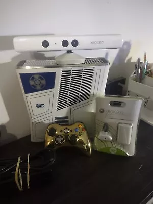 $195 • Buy Star Wars Edition Xbox 360 320gb   Kinetic Bundle With Games 