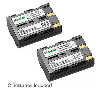 2x Kastar Battery For Konica Minolta NP-400 Dimage A1 A2 Dynax / Maxxum 5D 7D • $17.48
