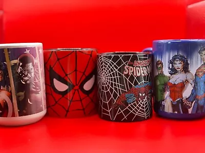 4 Marvel Coffee Mugs Super Cool Custom Bundle • $4.99