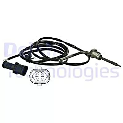 DELPHI Exhaust Gas Temperature Sensor For OPEL VAUXHALL Vectra C Estate 855415 • $77.94