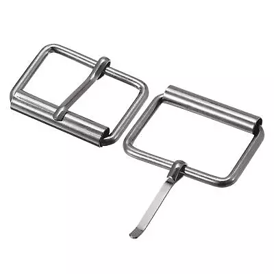 30mm(1.18 ) Metal Roller Buckles For Belts Bags Straps DIY Dark Gray 10pcs • $8.67