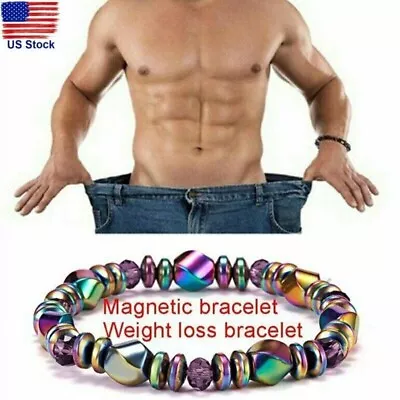 Men/Women Therapeutic Health Energy Healing Magnetic Bracelet Therapy Jewelry • $7.25