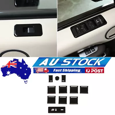 11PC Glass Lift Switch Button Trim For Land Rover Discovery 5 Range Rover Sport • $39.99