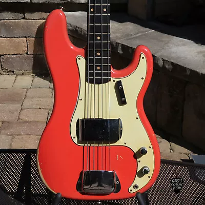 1963 Fiesta Red Fender Precision Bass • £30211.72