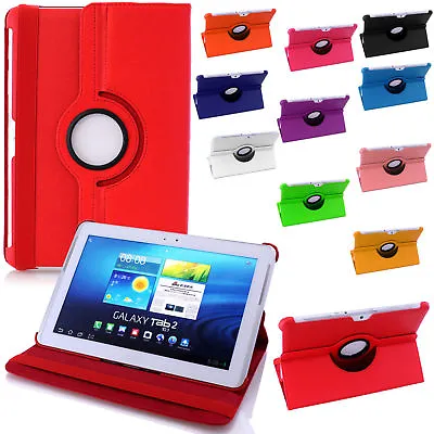 360 Rotating  Stand Cover Case For Sam Galaxy Tab S2(8''inch) T710 / T715 / T713 • £5.49